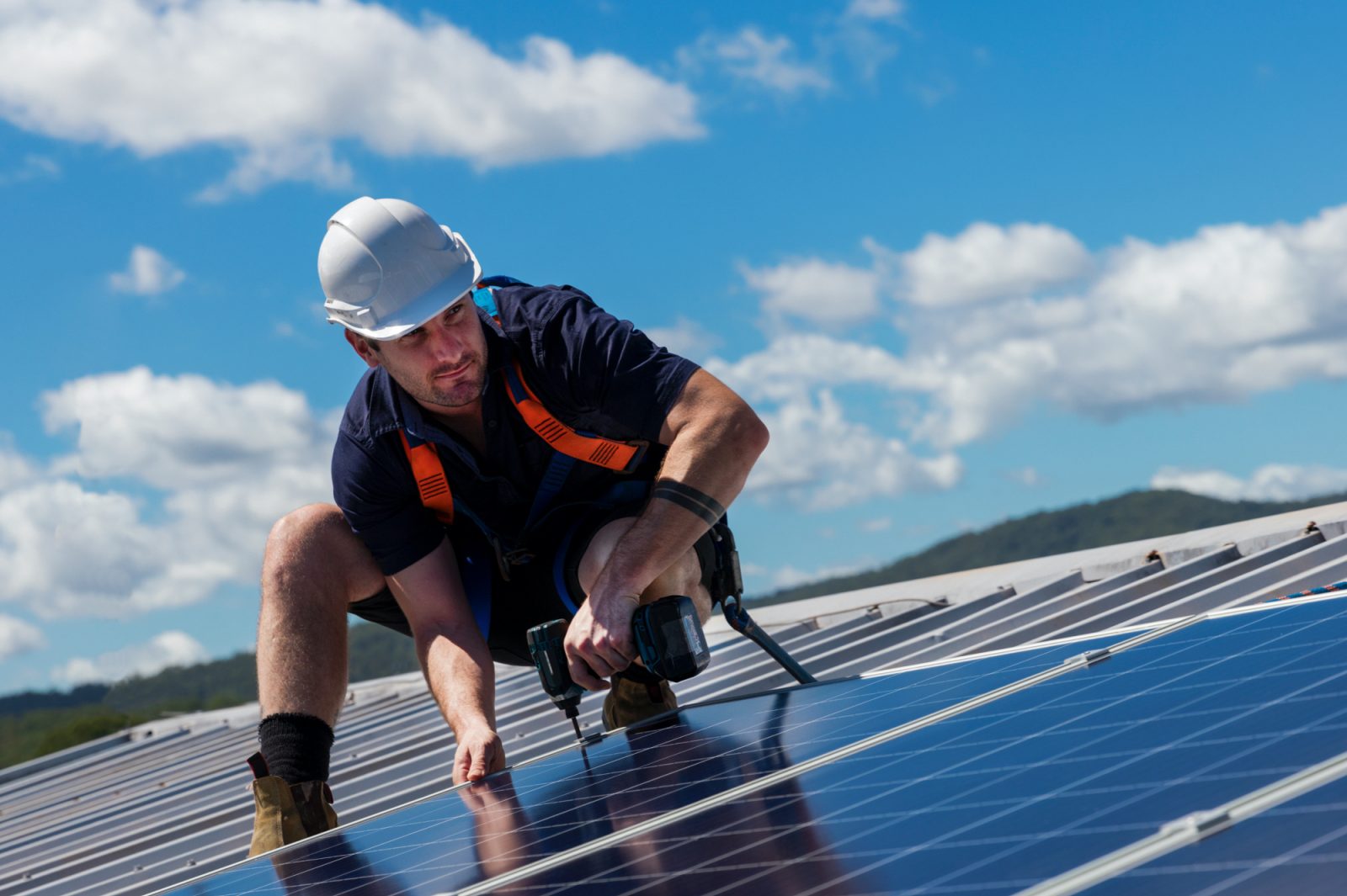 Zonnepanelen leggen KOERS