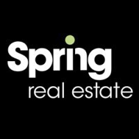 Spring real estate logo