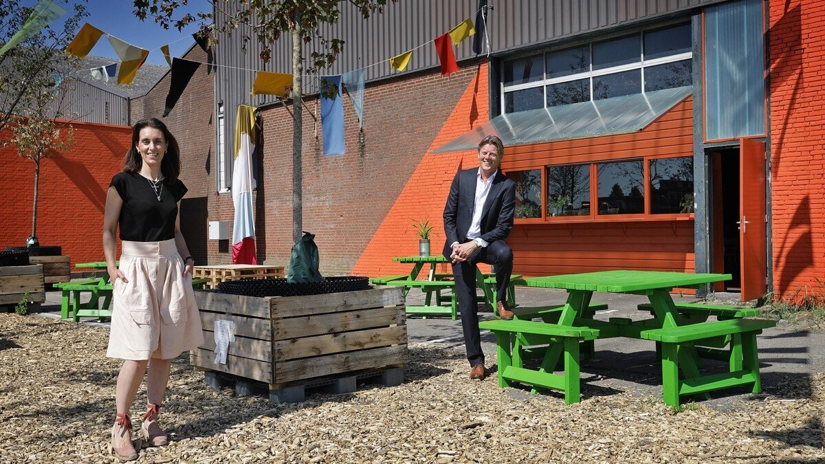 Dineke van Meeuwen Loods38 en Roland van der Hoek KOERS Beiden lid BAR Innovation Board