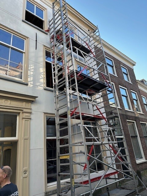 P Leiden Nieuwsteeg 2 monumentale woning 19