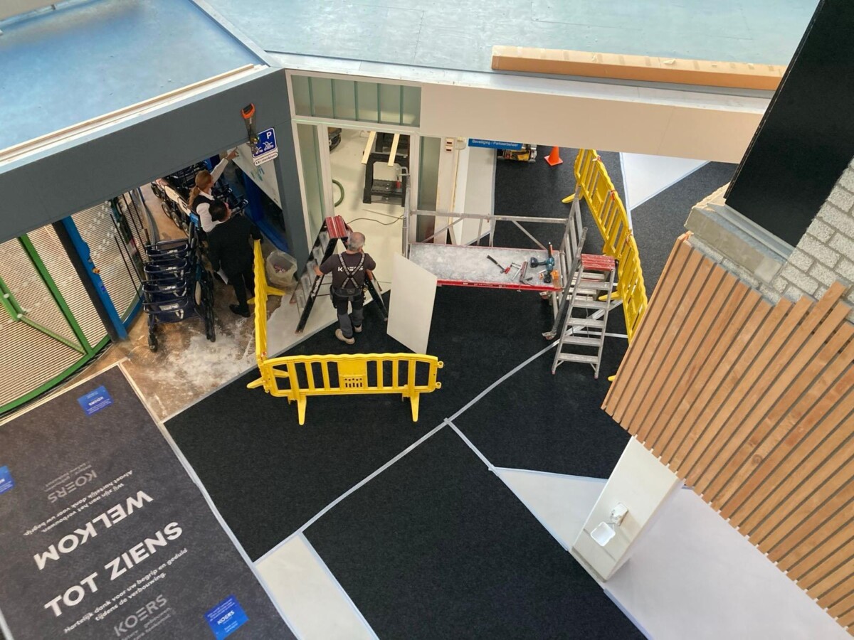 Zoetermeer Toneellaan 1 Haga Ziekenhuis Entree verbouwing 4