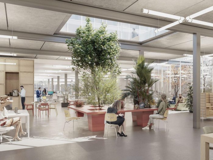 Renovatie/transformatie The Wearhouse Amsterdam