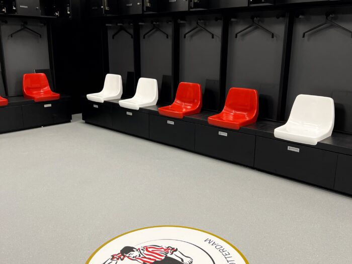 Nieuwe kleedkamer voor Sparta