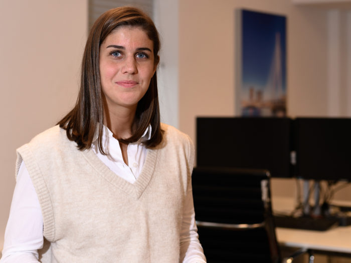 Isa van Sprang, kersvers sales engineer voor de regio Brabant bij KOERS