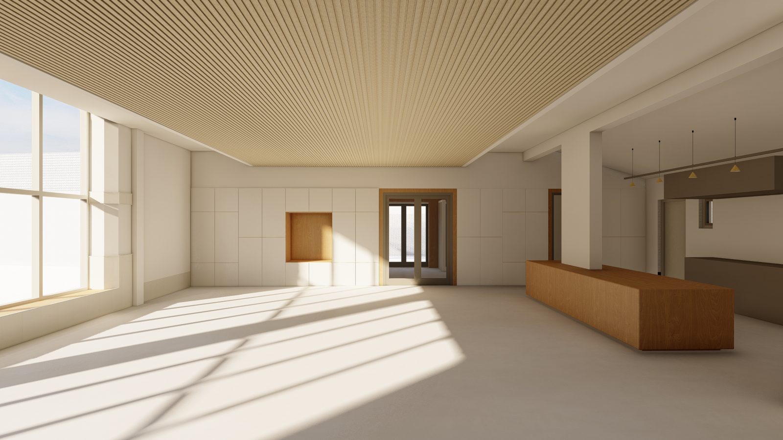 Impressie van de zaal