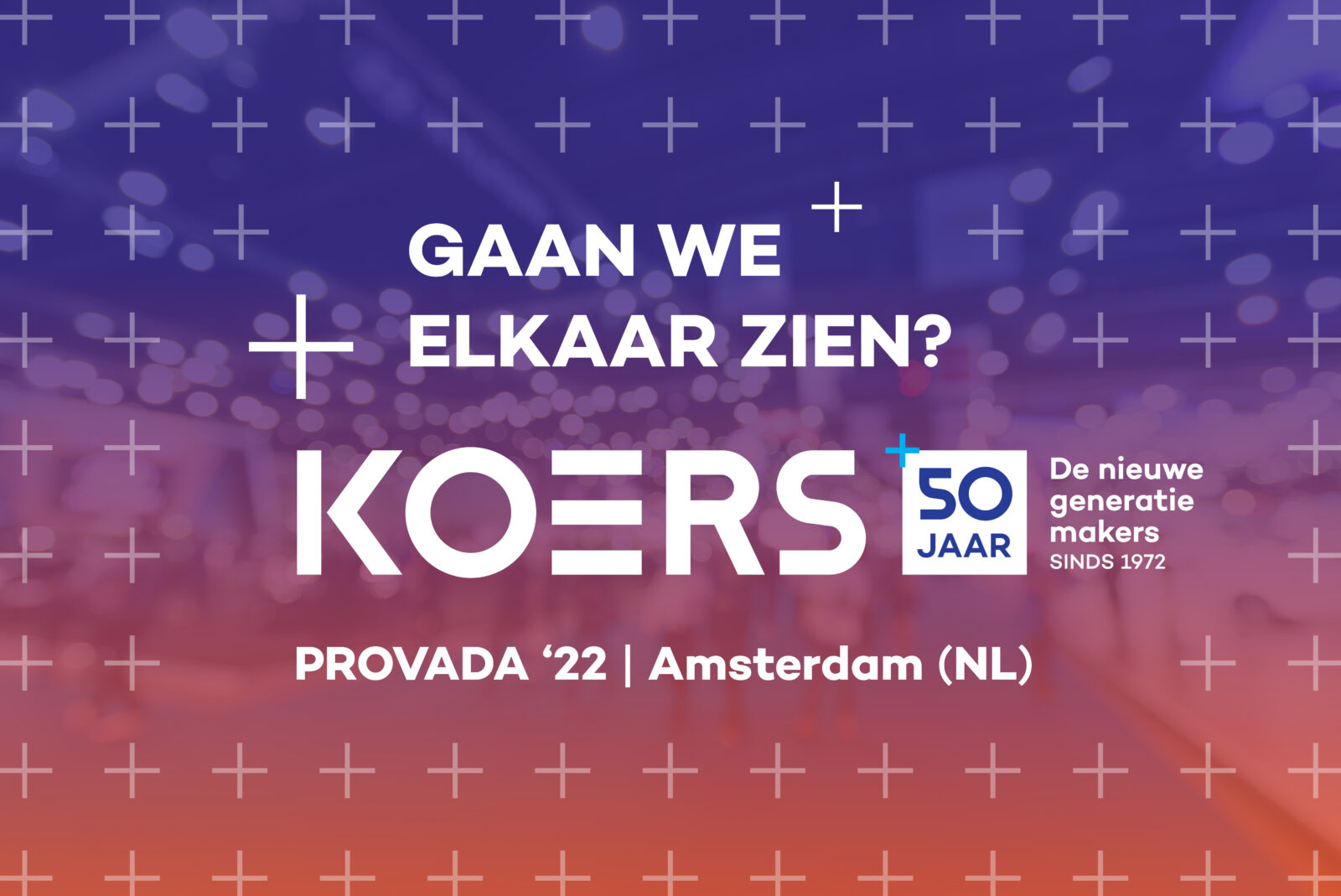 De KOERS crew loopt rond op de Provada. Zie onderstaand voor contactgegevens.