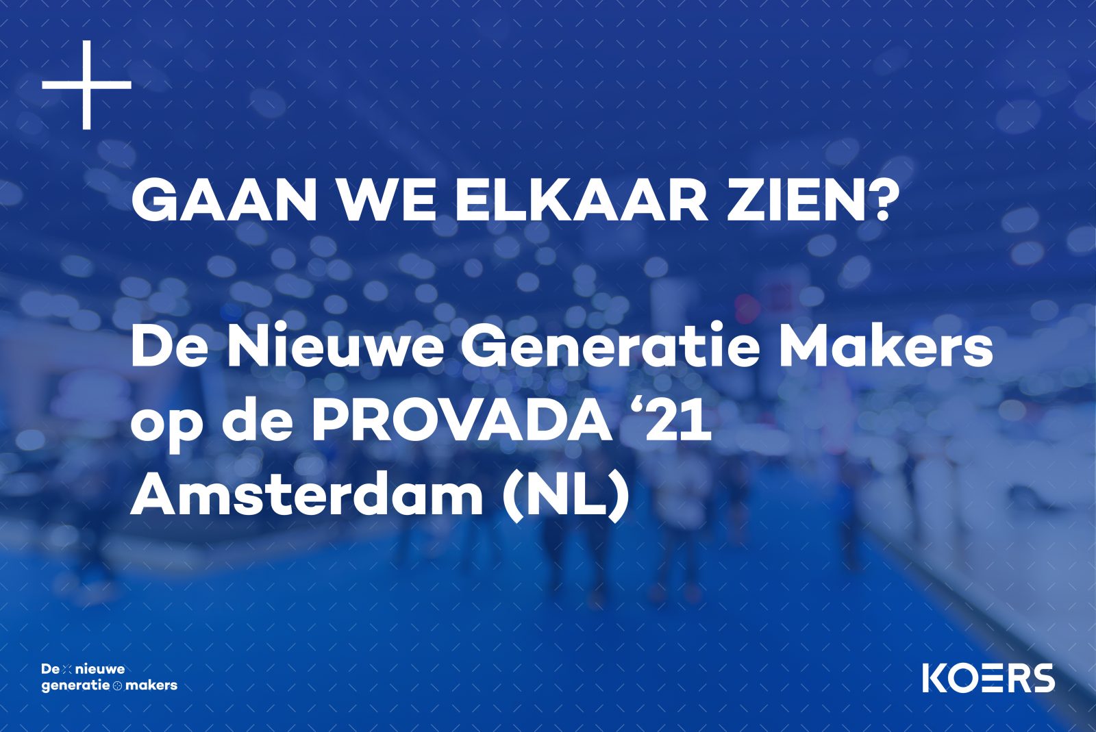 De KOERS crew loopt rond op de Provada. Zie onderstaand voor contactgegevens.